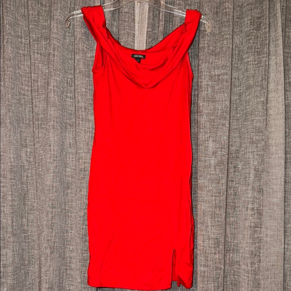 Wild Fable Elegant Red Dress Size M